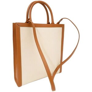 Celine Tote Cabas Vertical black calfskin Bag grained